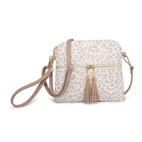 Jen & Co Tara Crossbody with Tassel Zippers