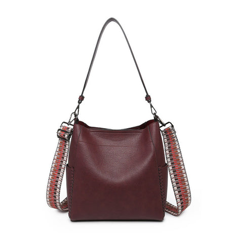 Jen & Co Penny Bucket Bag with Guitar Strap