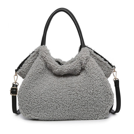 Jen & Co Zuri Crescent Satchel with Crossbody Strap