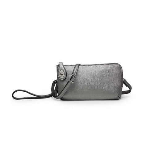 Jen & Co Kendall Crossbody/Wristlet with Twist Lock Closure
