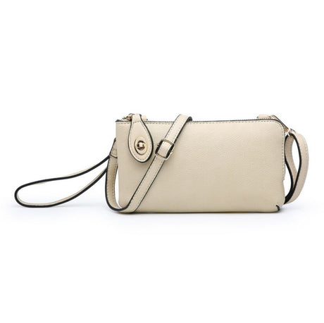 Jen & Co Kendall Crossbody/Wristlet with Twist Lock Closure