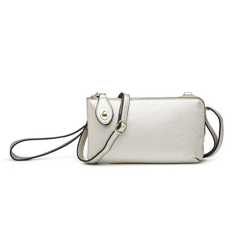 Jen & Co Kendall Crossbody/Wristlet with Twist Lock Closure