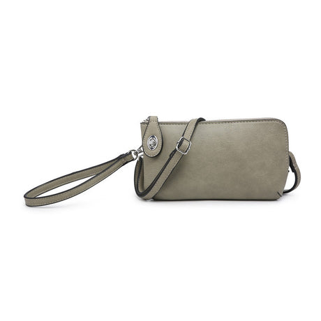 Jen & Co Kendall Crossbody/Wristlet with Twist Lock Closure