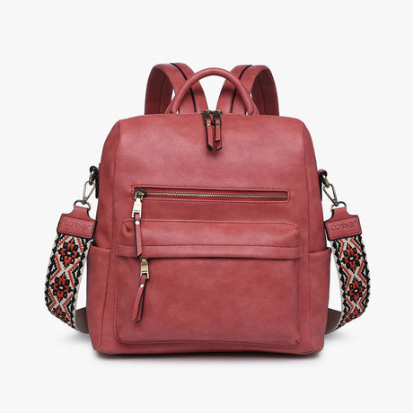 Jen & Co Amelia Convertible Backpack with Guitar Strap