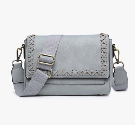 Jen & Co Francesca Whipstitch Crossbody