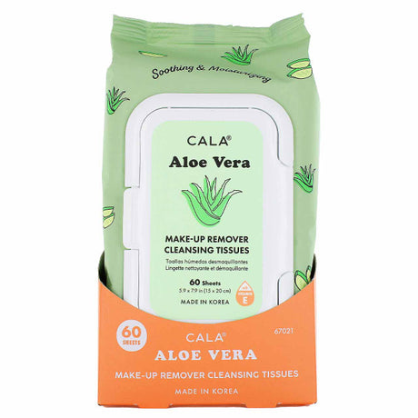 Cala Makeup Remover Cleansing Wipes - 60 Sheets