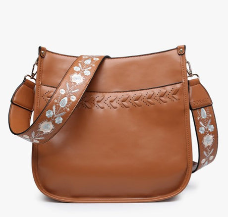 Jen & Co Pippa Stitch Accent Crossbody