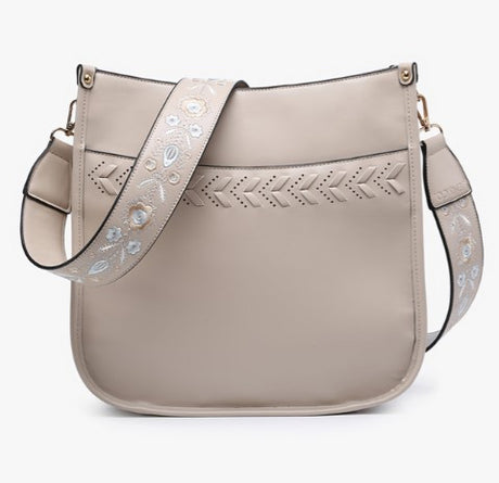 Jen & Co Pippa Stitch Accent Crossbody