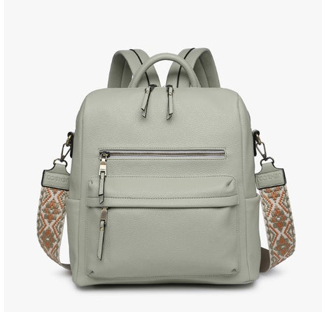 Jen & Co Amelia Convertible Backpack with Guitar Strap