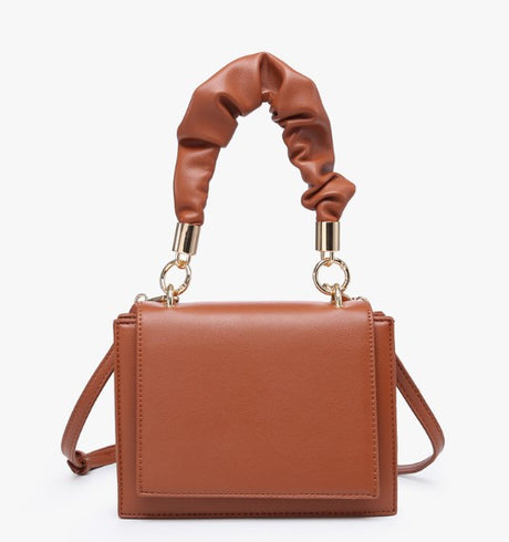 Jen & Co Layne Ruched Handle Satchel