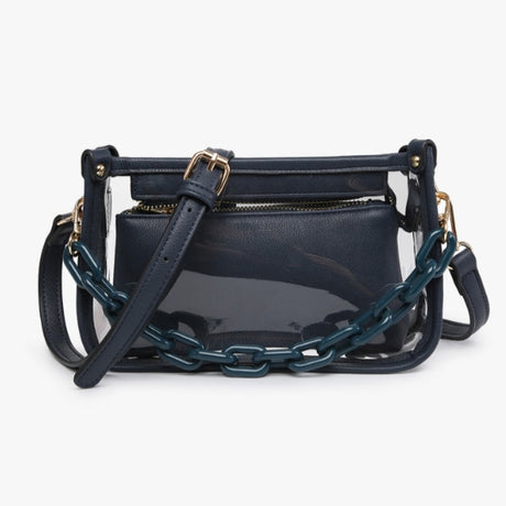 Jen & Co Jessica Clear Crossbody