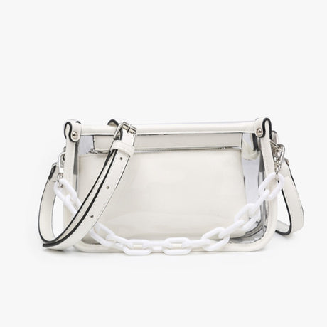 Jen & Co Jessica Clear Crossbody