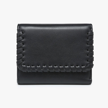 Jen & Co Logan Whipstitch Tri-fold Wallet
