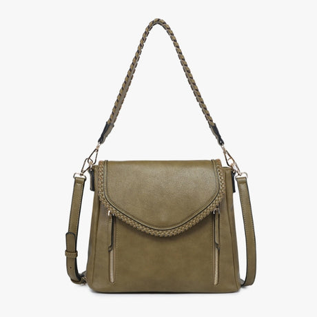 Jen & Co Lorelei Whipstitch Crossbody