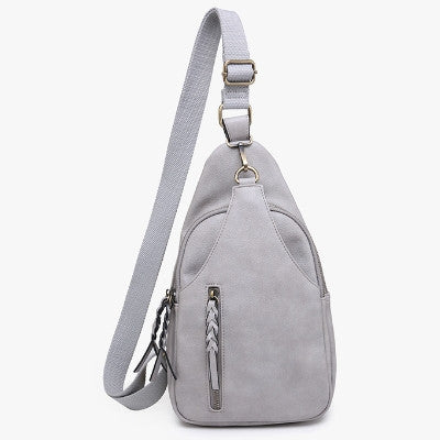 Jen & Co Nikki Dual Compartment Sling Pack Bag