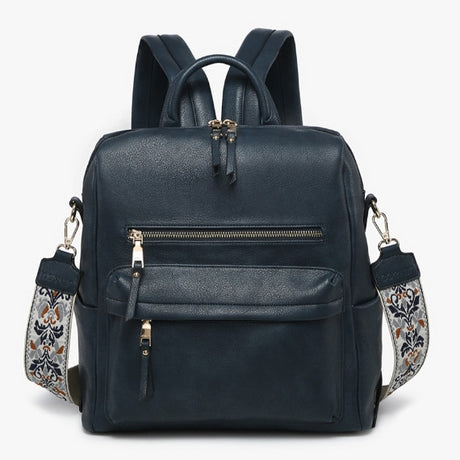 Jen & Co Amelia Convertible Backpack with Guitar Strap