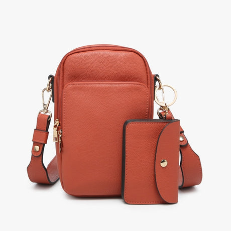 Jen & Co Parker 3 Compartment Crossbody w/Pouch