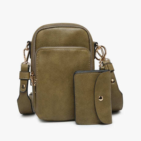 Jen & Co Parker 3 Compartment Crossbody w/Pouch