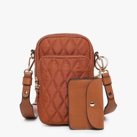 Jen & Co Parker 3 Compartment Crossbody w/Pouch