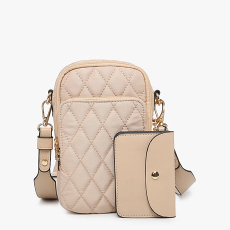 Jen & Co Parker 3 Compartment Crossbody w/Pouch