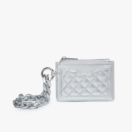 Jen & Co Rhodes Quilted Wallet with Chain Bangle