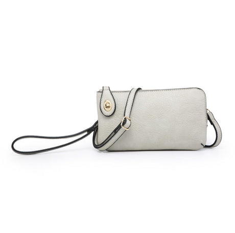 Jen & Co Kendall Crossbody/Wristlet with Twist Lock Closure