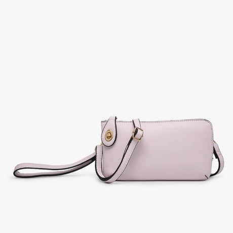 Jen & Co Kendall Crossbody/Wristlet with Twist Lock Closure