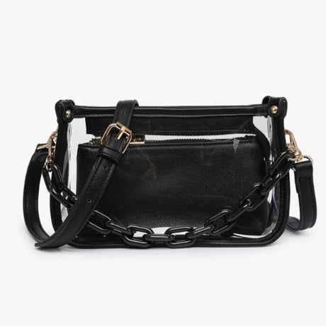 Jen & Co Jessica Clear Crossbody