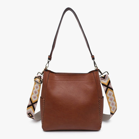 Jen & Co Penny Bucket Bag with Guitar Strap