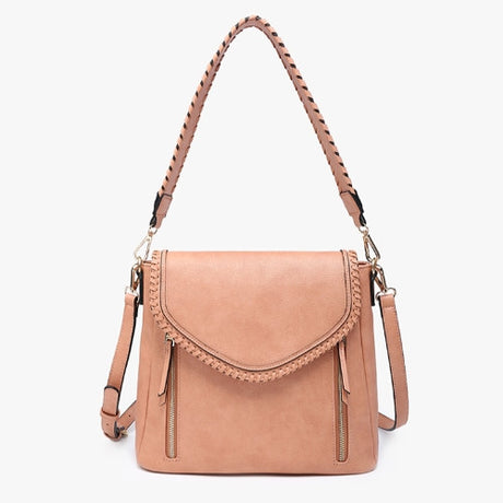 Jen & Co Lorelei Whipstitch Crossbody