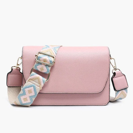 Jen & Co Noah Flapover Crossbody with Guitar Strap