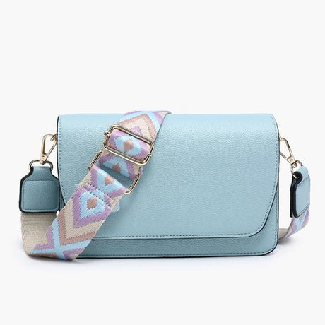 Jen & Co Noah Flapover Crossbody with Guitar Strap