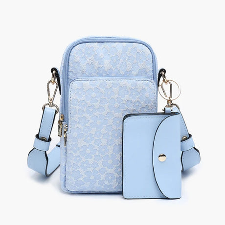 Jen & Co Parker 3 Compartment Crossbody w/Pouch