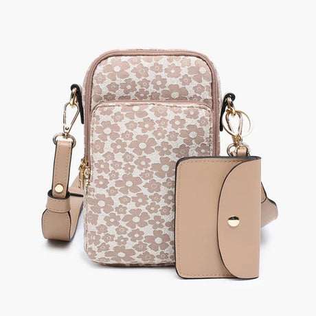 Jen & Co Parker 3 Compartment Crossbody w/Pouch