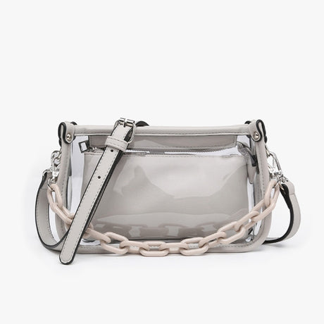 Jen & Co Jessica Clear Crossbody