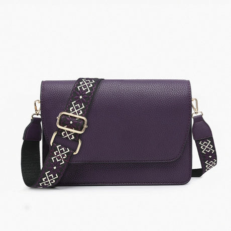 Jen & Co Noah Flapover Crossbody with Guitar Strap