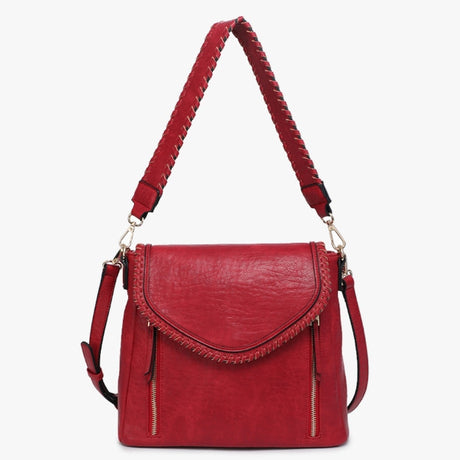 Jen & Co Lorelei Whipstitch Crossbody