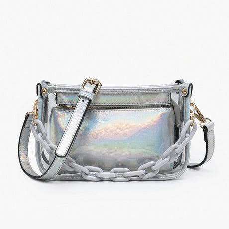 Jen & Co Jessica Clear Crossbody