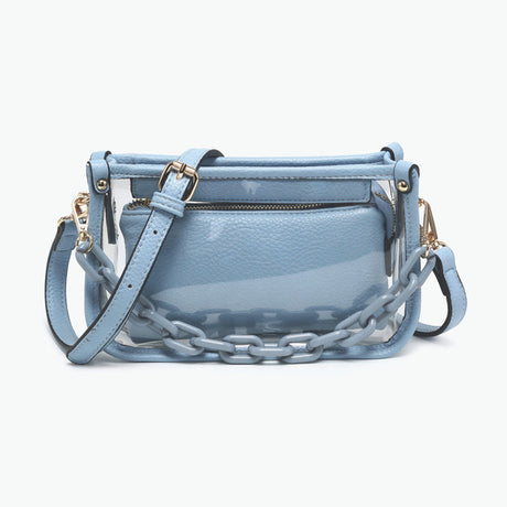 Jen & Co Jessica Clear Crossbody