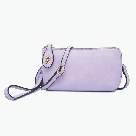 Jen & Co Kendall Crossbody/Wristlet with Twist Lock Closure
