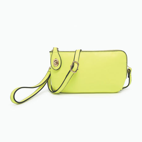 Jen & Co Kendall Crossbody/Wristlet with Twist Lock Closure