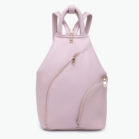 Jen & Co Maura Diagonal Zipper Backpack