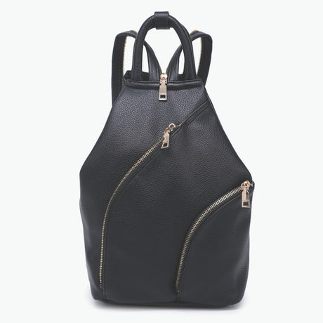 Jen & Co Maura Diagonal Zipper Backpack