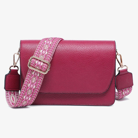 Jen & Co Noah Flapover Crossbody with Guitar Strap