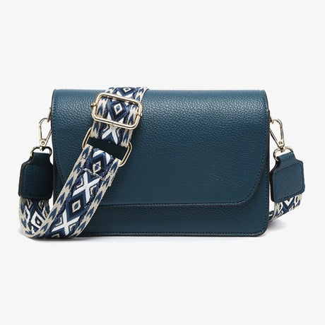 Jen & Co Noah Flapover Crossbody with Guitar Strap