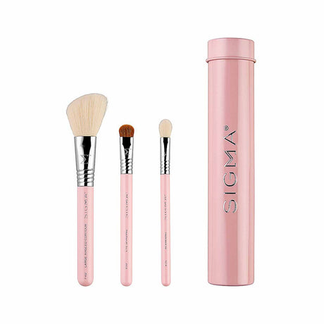 Sigma Essential Trio Brush Set + Brush Tin