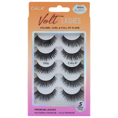 Cala Faux Mink Volt Lashes - 5 Pair Packs
