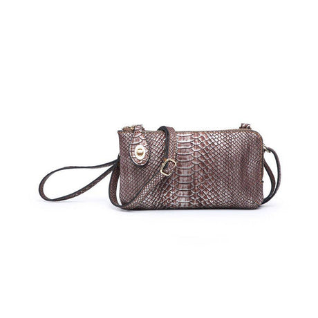Jen & Co Kendall Crossbody/Wristlet with Twist Lock Closure