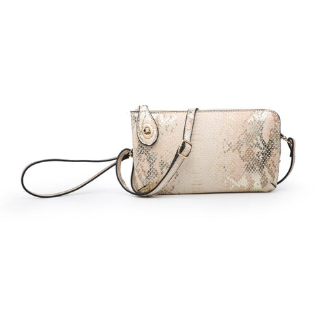 Jen & Co Kendall Crossbody/Wristlet with Twist Lock Closure