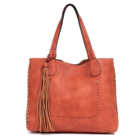 Jen & Co Macy Tote with Matching Bag
